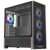GameBooster MYSTRAL 750W 80+ Bronze ATX3.1 Gen5.1 Mesh ARGB E-ATX Mid Tower Siyah Kasa