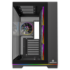 GameBooster NYVRA SYNC X 850W 80+ Bronze ATX3.1 Gen5.1 SeaView ARGB ATX Mid Tower Siyah Kasa