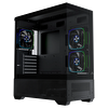 GameBooster NYVRA ALPHA 750W 80+ Bronze SeaView ARGB ATX3.1 PCI-E 5.1 ATX Mid Tower Kasa