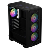 MSI MAG Forge 141A B75 750W 80+ Bronze Tempered Glass RGB Siyah ATX Bilgisayar Kasasi