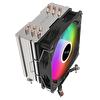 Fazeon A5120TRA 12 CM RGB Kule Tipi Siyah İşlemci Soğutucu