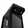 Cooler Master MasterFrame 360 15.6" LCD Temperli Cam Mesh USB 3.2 Siyah ATX Mid Tower Oyuncu Kasası