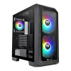 Thermaltake View 300 MX USB 3.2 ATX Mid Tower Çift Ön Panelli Siyah Bilgisayar Kasası