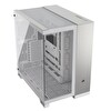 Corsair 6500X Temperli Cam Çift Odalı USB 3.2 Type-C Beyaz/Saten Gri E-ATX Mid Tower Oyuncu Kasası