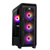 Power Boost VK-P15B 600W 80 Plus ARGB USB 3.0 Mesh Panelli Siyah Mid Tower Oyuncu Kasası