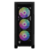 MSI MAG Forge 151A B75 750W 80 Plus Bronze Temperli Cam RGB Siyah ATX Oyuncu Kasası