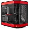 HYTE Y60 Siyah-Kırmızı Temperli Cam USB 3.2 E-ATX Premium Mid Tower Bilgisayar Kasası CS-HYTE-Y60-BR