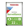 Toshiba S300 AI MG11ACA22TE-V 22 TB 7200 RPM 1024 MB 3.5" SATA Harddisk