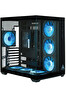 Aerstone Gaming Trion 850W Panoramik Akvaryum Oyuncu Bilgisayar Kasası