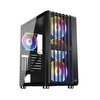 Power Boost VK-H002B ATX USB 3.0 Mesh Panel 4x140 MM Argb Fan Siyah Psu Yok Oyuncu Bilgisayar Kasası