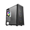 Fsp CMT591M 850W 80+ Bronze PCIE 5.0 ARGB Mid Tower Bilgisayar Kasası