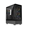 Fazeon F2 750W 80+ Bronze ARGB 3x120 MM Fanlı ATX Oyuncu Kasası