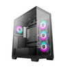 DeepCool CG580-4F V2 Siyah Temperli Cam Akvaryum ATX Mid Tower Kasa 4x ARGB PWM Fanlı