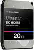 WD Ultrastar HC555 20 TB 7200 RPM 512 MB 3.5 inç Harddisk 0B48724 WUH722020CLE6L4