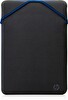 HP 2F1X7AA 15.6" Çift Taraflı Fermuarsız Neopren Siyah-Mavi Kılıf