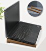 BK Gift Taşınabilir Ahşap Notebook Laptop Standı