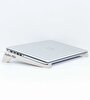 Bk Kişiye Özel Taşınabilir Ahşap Beyaz Notebook Laptop Standı