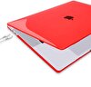 Codegen Apple 13" Macbook Pro M2 A2686 Kristal Kırmızı Koruyucu + USB Çevirici