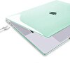 Codegen Apple 13" Macbook Pro M2 A2686 Kristal Yeşil Kılıf Koruyucu + USB Çevirici