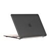 Codegen Apple 13" MacBook Air A1932 A2179 A2337 Siyah Carbon Fiber Dizayn Kılıf Koruyucu Kapak ve Film