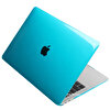McStorey Macbook Air M1 13" A1932 A2179 A2337 Uyumlu Kristal Açık Mavi Kılıf