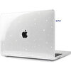 McStorey MacBook Pro M1-M2 13" A1706-08 A1989 A2159 A2251 A2289 A2338 Uyumlu Şeffaf Laptop Koruyucu Kılıf C.STAR
