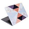McStorey MacBook Air M1 13" A1932 A2179 A2337 Uyumlu Karışık Laptop Koruyucu Kılıf TANGRAM01NL