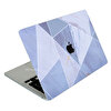McStorey MacBook Air M1 Uyumlu Kaplama Sticker Gri Laptop Koruyucu MARBLE14