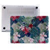 McStorey MacBook Pro M1 M2 13" A1706-08 A1989 A2159 A2251 A2289 A2338 Uyumlu Yeşil Laptop Koruyucu Kılıf FLOWER01NL