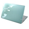 McStorey MacBook Air M2 13.6" A2681 Uyumlu Kristal Açık Yeşil Laptop Koruyucu Kılıf