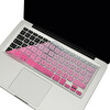 McStorey MacBook Air Pro A1278 A1466 1502 Uyumlu Türkçe Q Baskı Gradient Pembe Klavye Kılıfı
