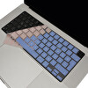 McStorey MacBook Air Pro 15" M1 M3 A2681 A2941 A2442 A2485 A2992 A2991 Türkçe Q Baskı R.Powd Mavi Pembe Klavye Kılıfı