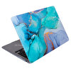 SyncCase Huawei MateBook D14 Uyumlu 2020/2023 Marble Açık Yeşil Laptop Koruyucu Kılıf