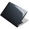 McStorey MacBook Air M2 13.6" A2681 Uyumlu Kristal Siyah Laptop Koruyucu Kılıf