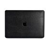 McStorey MacBook Pro 13" M1 M2 A1706-08 A1989 A2159 A2251-89 A2338 Uyumlu F.Crocodile Siyah Laptop Koruyucu Kılıf