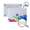 McStorey MacBook Air M1 13" A1932 A2179 A2337 Uyumlu Beyaz Laptop Koruyucu Kılıf PAINT03