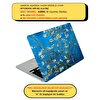 McStorey MacBook Air M2 13.6"  A2681 Uyumlu Açık Yeşil Koruyucu Sticker Laptop Kaplama Kılıf FLOWER03NL