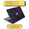 McStorey MacBook Air A2179 Uyumlu Siyah Laptop Koruyucu Kaplama Sticker MARBLE14