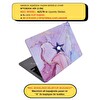 McStorey MacBook Air A2179 Uyumlu Lila Laptop Koruyucu Kaplama Sticker MARBLE14