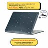 McStorey MacBook Air M2 13.6" A2681 Uyumlu Siyah Crystal Star Koruyucu Laptop Kılıf