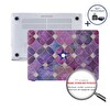 McStorey MacBook Air M1 13" A1932 A2179 A2337 Uyumlu Açık Pembe Kılıf FLOWER04