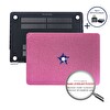 McStorey MacBook Air M1 13" A1932 A2179 A2337 Uyumlu Açık Pembe Laptop Koruyucu Kılıf G1505