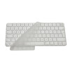 McStorey Apple Magic Keyboard 3 Uyumlu LockKey TouchID A2449 A2450 US İngilizce Şeffaf Klavye Koruyucu