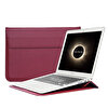 Kırmızı Laptop Çanta Bilgisayar Macbook Çantası 13 Inç Notebook Kılıfı Su Geçirmez