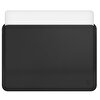Siyah Laptop Çantası Macbook Air Pro 15inc Deri El Çantası Kese Kılıf Wiwu