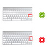 Siyah Klavye Kılıfı Apple Magic Keyboard-1 A1314 Ile Uyumlu Us-i̇ngilizceden Türkçeye Çeviri
