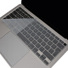 Şeffaf Macbook Air M1 Klavye Kılıfı Türkçe Q Baskı A2179 A2337 Ile Uyumlu