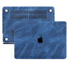 Lacivert Macbook Air Kılıf 13 Inç A1369 A1466 Ile Uyumlu 2017 Yılı Öncesi Fabric01