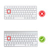 Siyah Klavye Kılıfı Apple Magic Keyboard-1 A1314 Ile Uyumlu F-türkçe Daktilotip Baskı