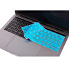 Açık Mavi Macbook Pro Klavye Koruyucu Uk(eu) İngilizce Baskı A1706 A1989 A2159 A1707 A1990 Uyumlu